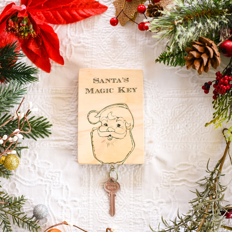 Santa’s Magic Key Wooden Christmas Set