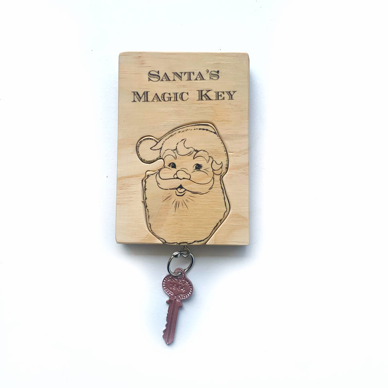 Santa’s Magic Key Wooden Christmas Set